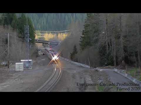 Amtrak Empire Builder #8 - West Portal Cascade Tunnel