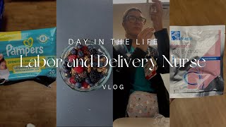 LABOR AND DELIVERY NURSE VLOG ♡