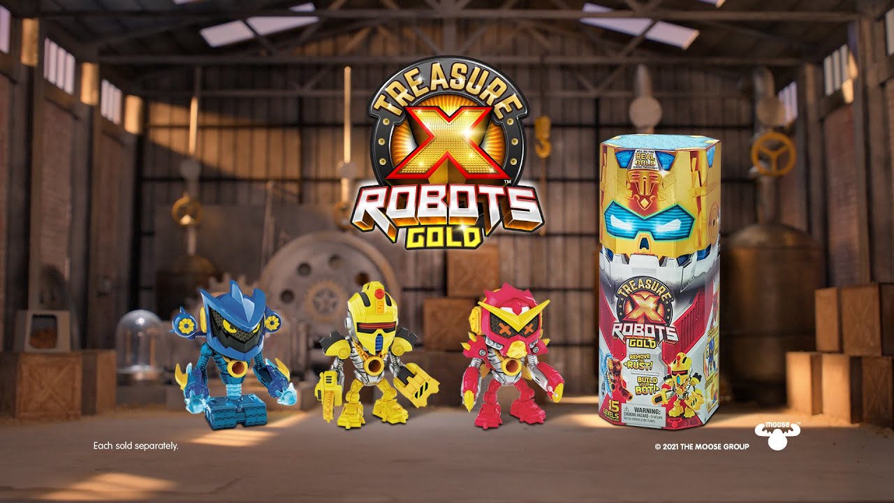 Treasure X Robots Gold - Treasure Bot
