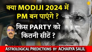 How many seats will BJP/NDA get in 2024 Elections ? Astrological Predictions by Acharya Salil