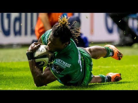 ulster bank Irish Rugby TV: Niyi Adeolokun Scores In The Corner Against Edinburgh