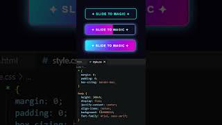 Create Amazing Hover Effect Button using HTML & CSS  CSS Button Animation Tutorial 🚀