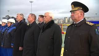 На ледоколе «Виктор Черномырдин» поднят государственный флаг