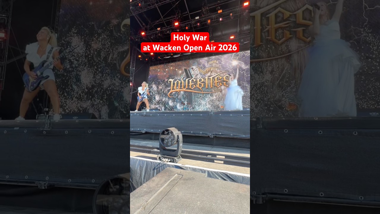Holy War at Wacken Open Air 2026 #wacken #lovebites #heavymetal