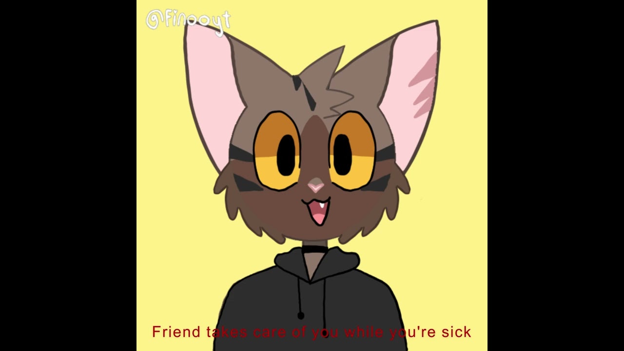 Furry ASMR Your friend takes care of you while you're sick
