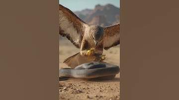Hawk vs python fight 😲🔥🔥 #animallife #wildlifeentertainment #animalfight #snakefight #shorts