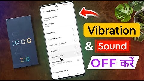How to OFF Sound & Vibration on iQOO Z10 / Iqoo Z10 5g Phone Ko Silent Kaise Kare