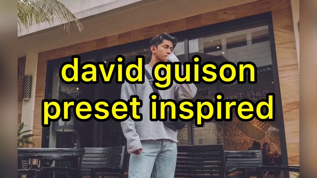 David Guison Inspired Preset | Free Lightroom Mobile preset | KatherineSHW