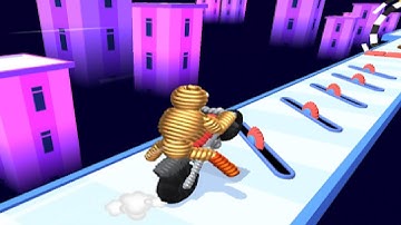 Rope-Man Run by Supersonic Studios LTD android gameplay walkthrough - pupugaming