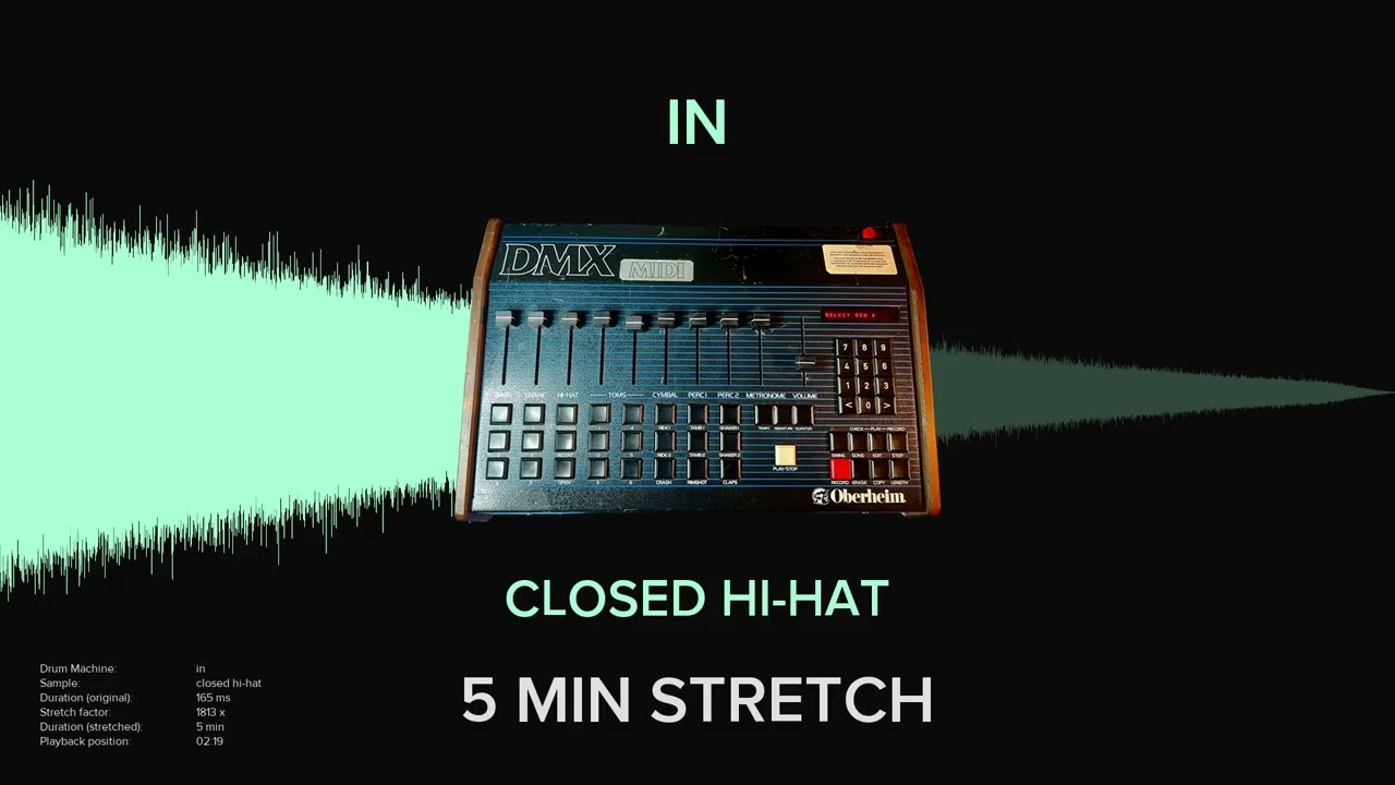Oberheim DMX Closed Hihat (5 MINUTES)