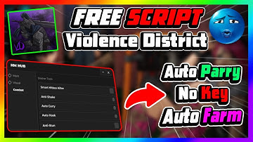 Violence District Script *NO KEY* - Auto Parry, Gate TP, No Cooldown, SkillCheck & More! ⚔️🔓