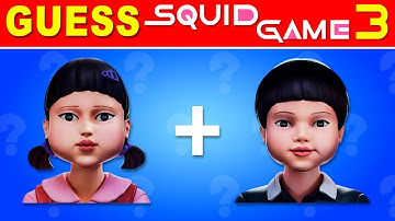 Guess Squid Game 3 Characters by Their Voice & Emojis ~ Squid Game Season 3 Quiz | Jump Rope, Thanos