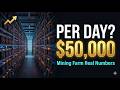 How Much Do ASIC Mining Farms Make Per Day? (Real Numbers)