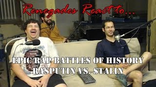 Renegades React to... Epic Rap Battles of History Rasputin vs. Stalin @ERB