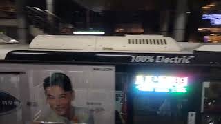 20250104@首都客運982公車油電混合公車065-FW往新莊方向&99公車電動公車EAA-585往板橋方向新北板橋公車站進站+出站(@太魯閣號多美火車大師親自拍攝)