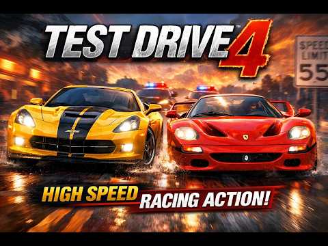 Test Drive 4 (1997) - PC Gameplay / All Cars / All Maps - YouTube