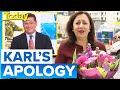 Karl apologises to QLD Premier over border criticism | Today Show Australia