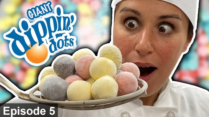Trying out the dippin dots frozen dot maker #dippindots part 1