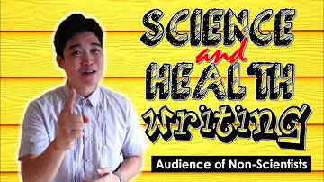 SCIENCE & HEALTH WRITING I E-Learning Series I JERIC CABUG