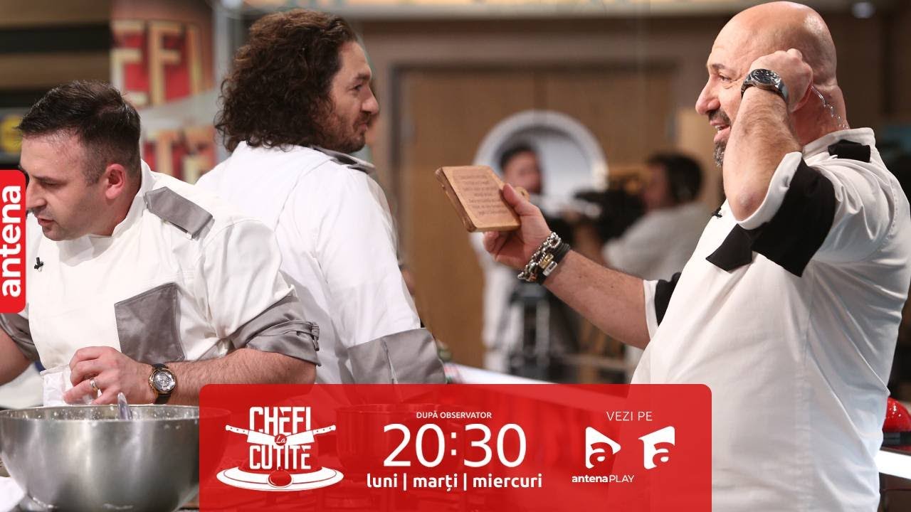 Chef Cătălin Scărlătescu a folosit o amuletă | 