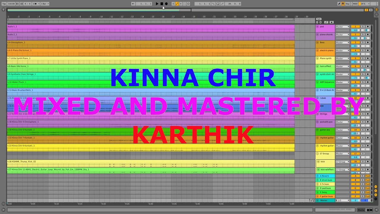 Kinna Chir (Cover) |Mix With Vasudev | April Mixing Contest | 
