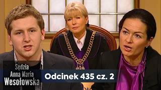 Sędzia Anna Maria Wesołowska odc. 435, część 2👩🏼‍⚖️