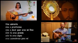 Canto de adoración  -  Davide (Italia) & Jimena (Argentina) - Letra y acordes