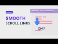 How to Create Clickable Links for Smooth Scrolling on the Same Page