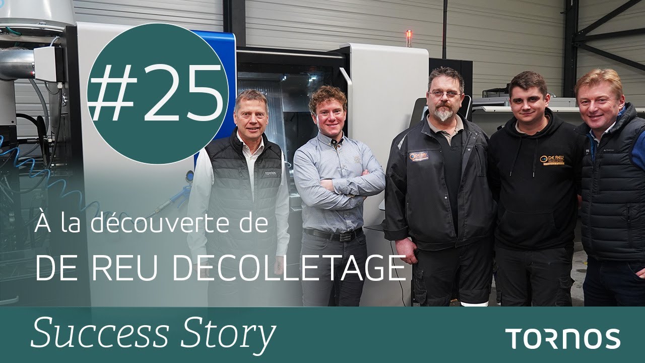 Success Story #25 - De Reu Decolletage & Tornos - YouTube
