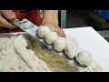 素晴らしいスキル〜ずっと見ていられる 職人の手作りおでん (揚げオムク, さつま揚げ) Amazing Skills! Fish Cake Master - Korean street food