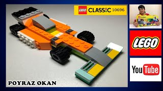 Lego Classic 10696 Tuğlaları İle Yarış Arabası Nasıl Yapılır? | 10696 Lego Classic Ideas