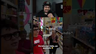 ELE FICOU DESCONFORTÁVEL kkkkk #memes #react #humor