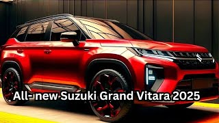 The all-new 2025 Suzuki Grand Vitara Hybrid delivers stunning design and performance!