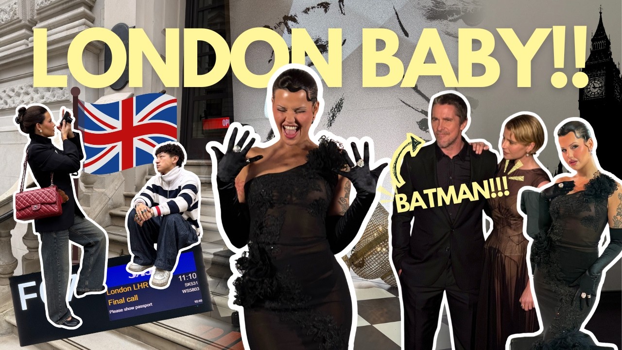 Jag träffar BATMAN på en världspremiär i London?! | v.10 2026