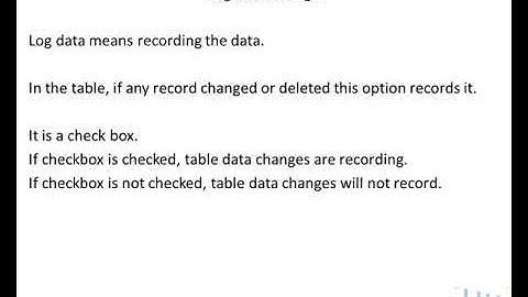 14 log data changes in sap abap #harikishorepoetabap