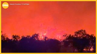 New wildfire erupts in Texas