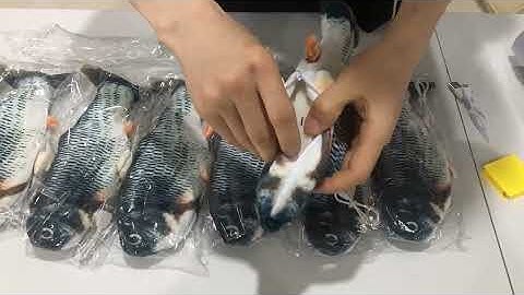 electric fish cat toy