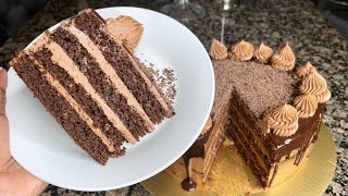 HOW TO |  EASY CHOCOLATE CAKE RECIPE| DOCTORED CAKE MIX