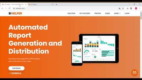 BI Helper - Automated Report Distribution for Power BI, Tableau and Qlik