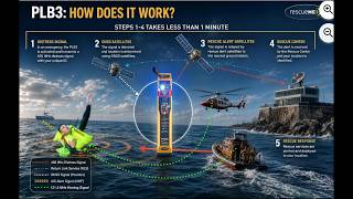Ocean Signal rescueME PLB3 World’s First PLB with AIS, NFC & Mobile App 406 MHz Global GPS Beacon.
