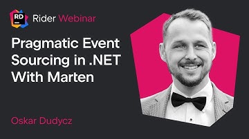 Pragmatic Event Sourcing in .NET With Marten
