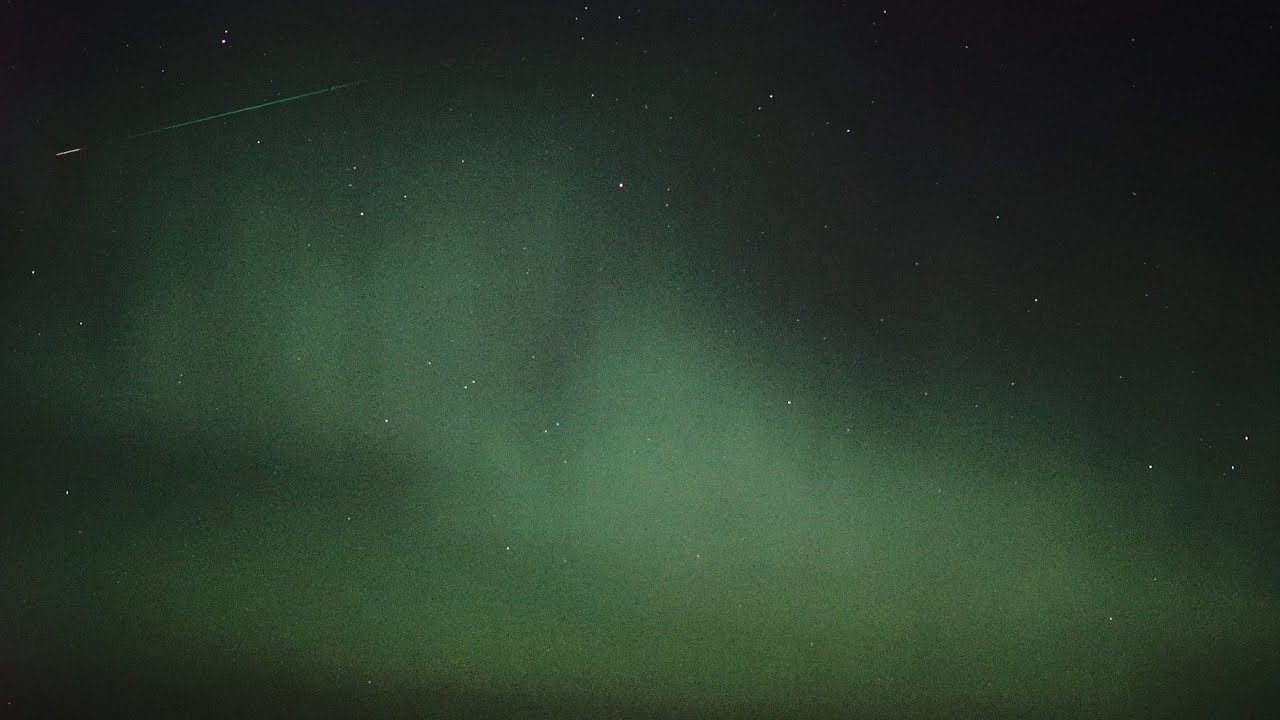Taurids Meteor Shower & Aurora Borealis over Starbuck, MN