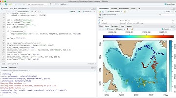 argoFloats R 07: maps with bathymetry
