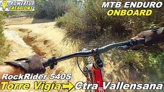 🚴🏼Torre Vigía a Ctra Vallensana - Ruta Enduro MTB | Serralada Marina Badalona | Rockrider 540S | POV