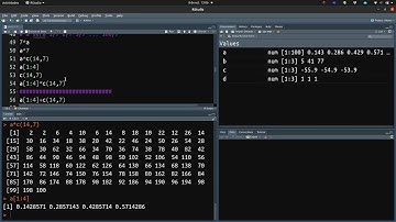 08 Programación básica usando R y RStudio. Operaciones con vectores.