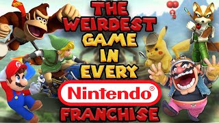 The Weirdest Game in Every Nintendo Franchise