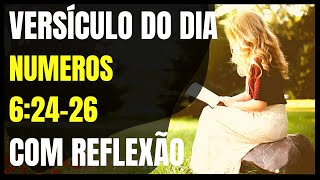 VERSÍCULO DO DIA-NUMEROS 6:24-26 - CLAUDIA MARCIA