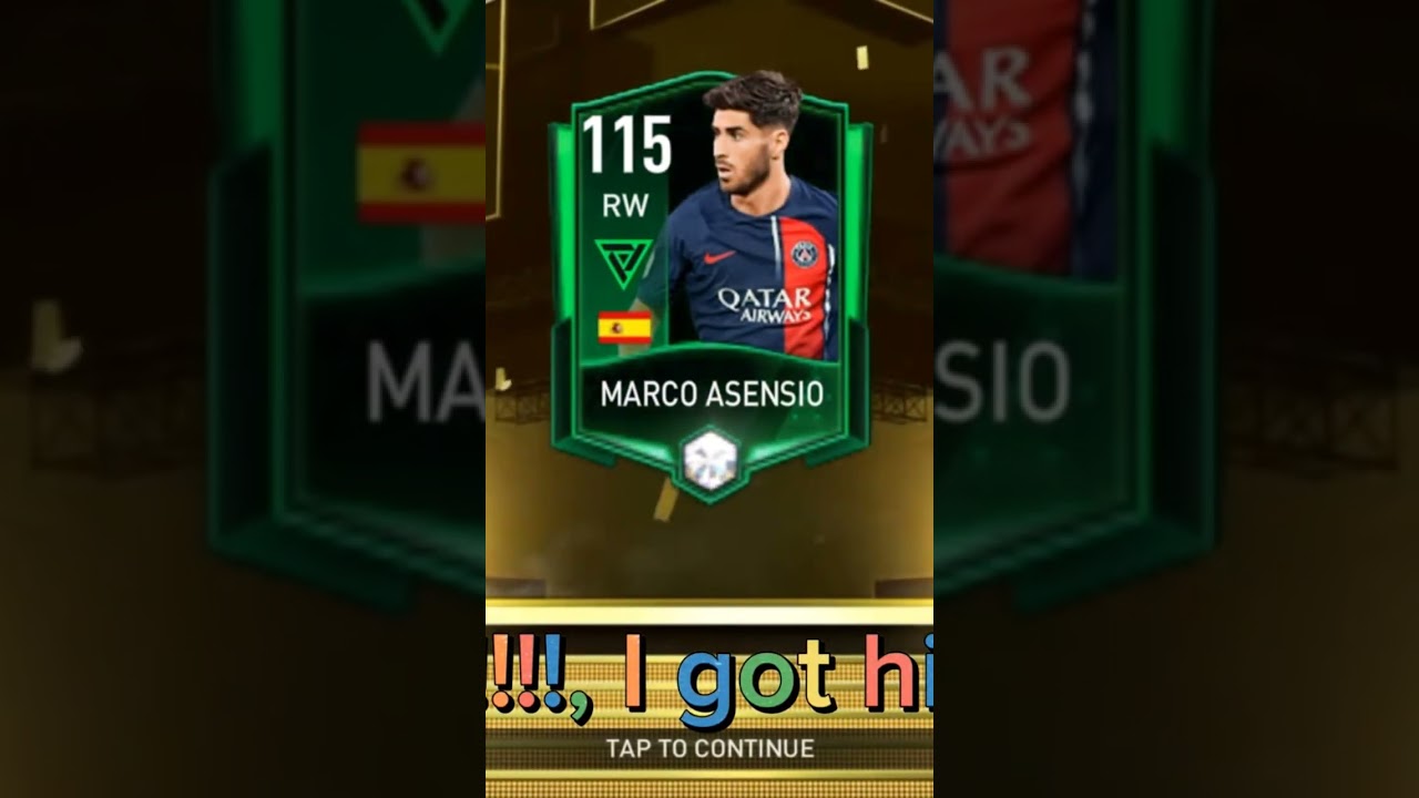 Random FIFA mobile pack opening 