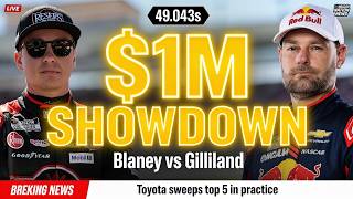 Bell DOMINATES Brickyard Practice as Van Gisbergen SMACKS THE WALL