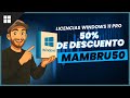 Activar Windows 11 pro Keysfan.com💸 | Códigos mambru50 y mambru62 #windows #descuento #keysfan